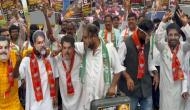 Karnataka Congress stages counter protest as BJP continues Nagendra's resignation demand
